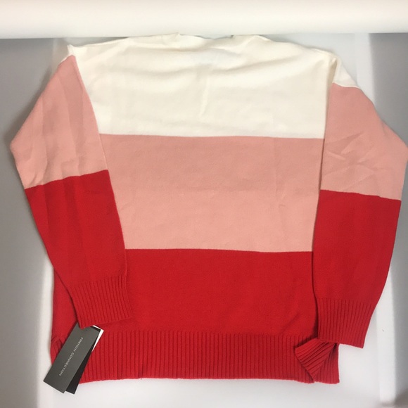 NWT French Connection Color Block Pullover Sweater - Picture 10 of 11